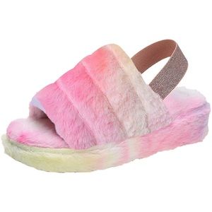 Women's Fluffy  Comfy Fuzzy  Slippers
